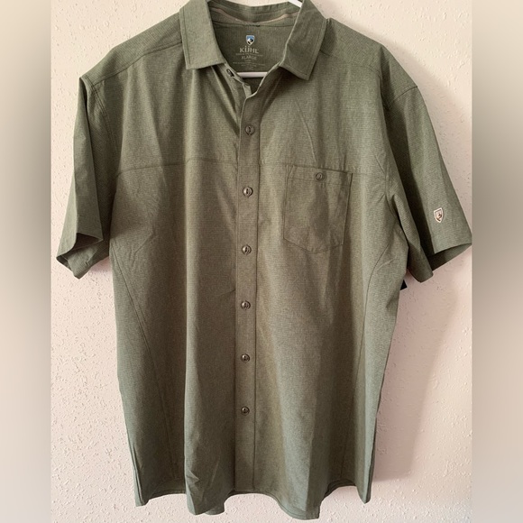 Kuhl Other - NWT Men’s XL Kuhl Born In The Mountains Tapered Fit Green Button Down